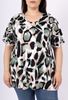Picture of TOP WTIH KEYHOLE ON NECKLINE AND LACE ON SLEEVE